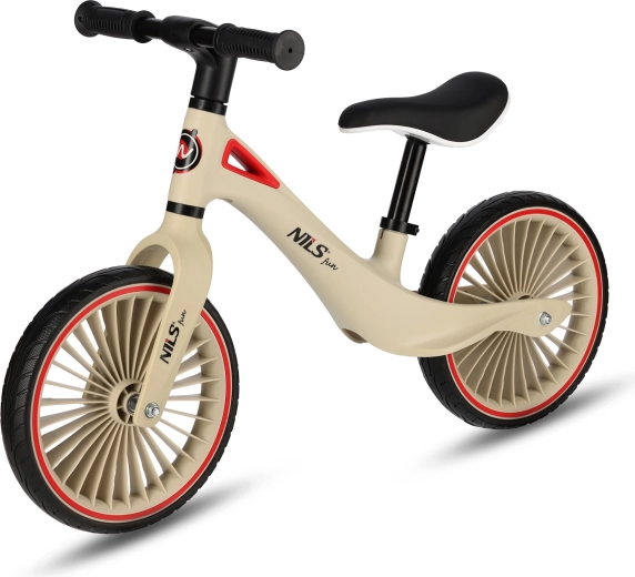 NILS Fun 12" Kids Balance Bike with Lightweight Frame
