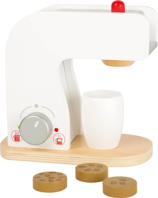 Houten koffiemachine voor kinderen