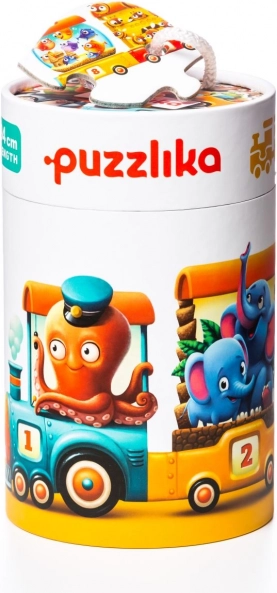 Puzzlika Trein – educatieve puzzel 20 stukjes, 94 cm
