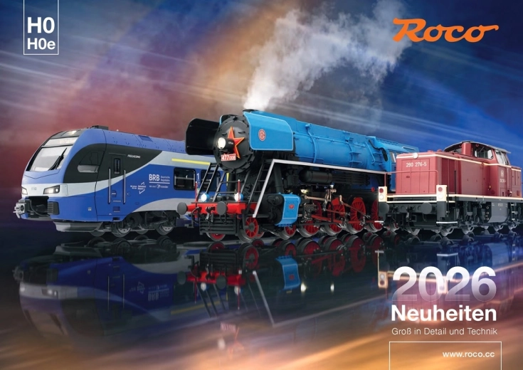 Roco New Items Catalogue 2026 in English