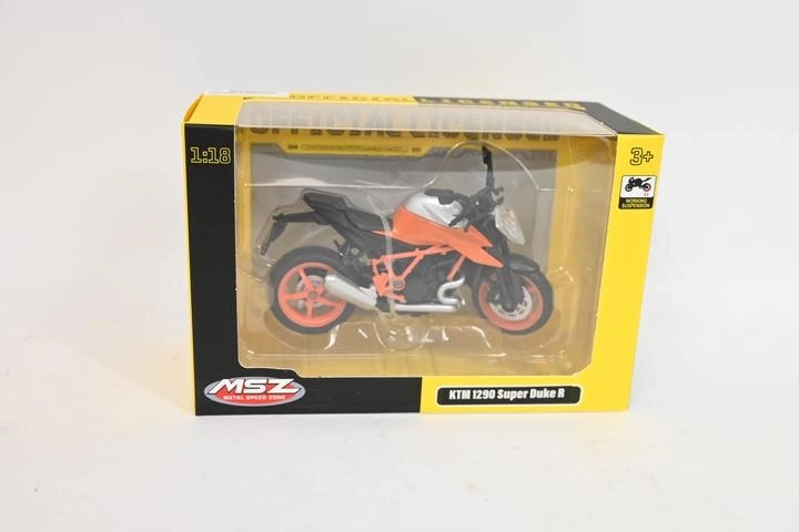Modèle de moto MSZ KTM 1290 Super Duke R 1:18