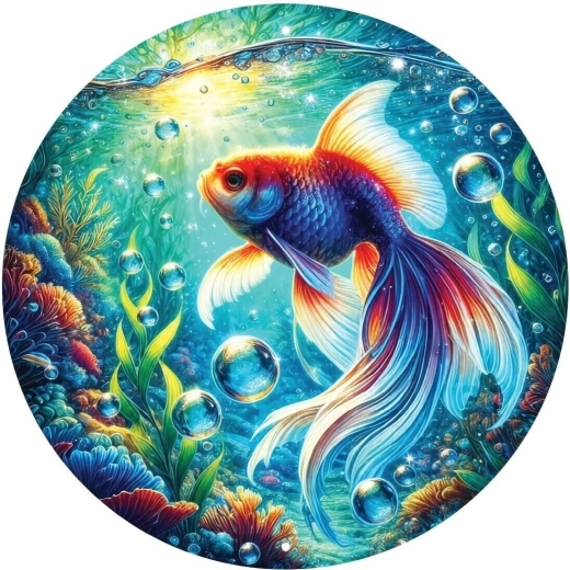 Puzzle rond Aquarium 570 pièces