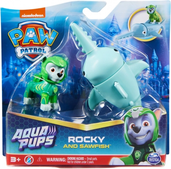 PAW Patrol Aqua waterkameraadjes Rocky