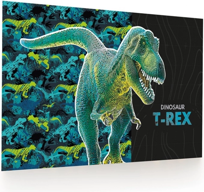 Bureau-onderlegger 60 × 40 cm Premium dinosaurus