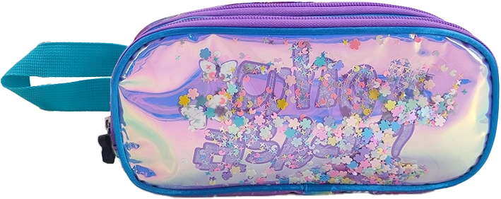 Girls' Butterfly Pencil Case 23 cm