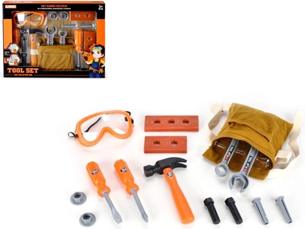 Set d’outils avec sac pour petits bricoleurs