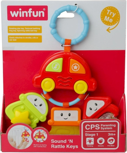 Hanging car with keys