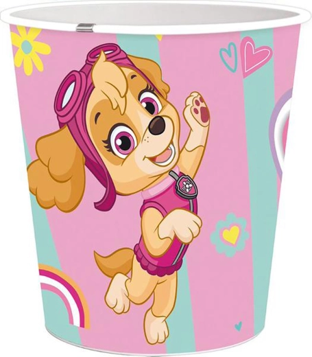 Vuilnisbak Paw Patrol 5 l roze plastic