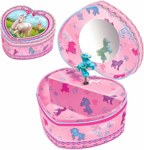 Sieradendoos met muziek Eenhoorn Hart