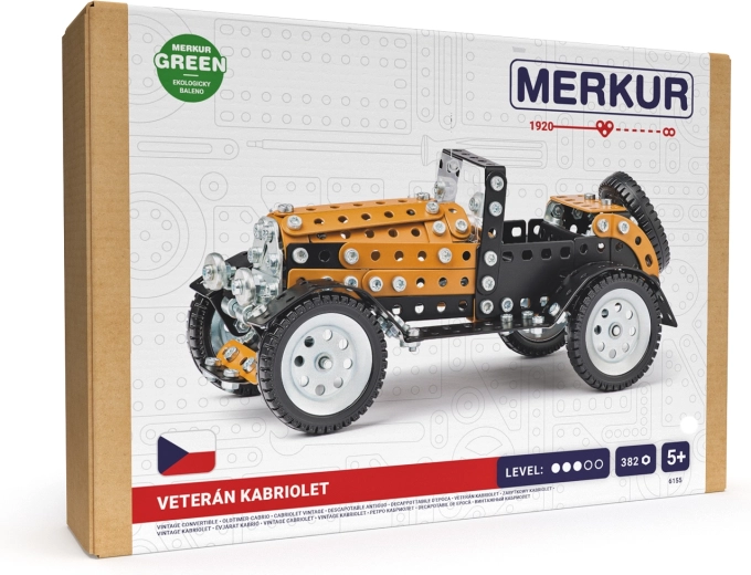 Merkur construction set Veteran AERO, 382 pieces