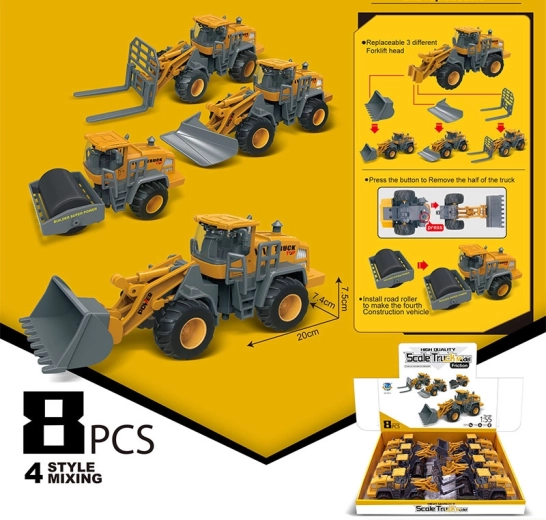 Construction Vehicles 1:55 Scale