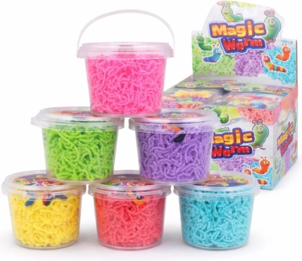 Jeu interactif Vers en tube pour enfants