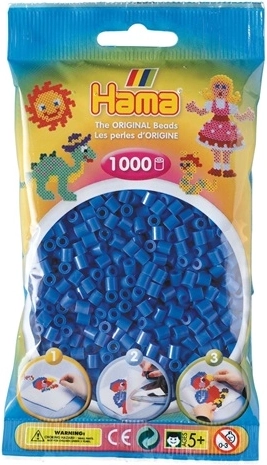 Hama Midi Iron-On Beads 1000 pcs Dark Blue