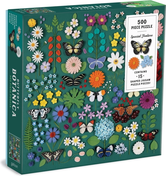 Butterfly Botanica Puzzle 500 pieces