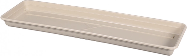 Sous-coupe pour jardinière Lobelia Modern 60 cm brun clair