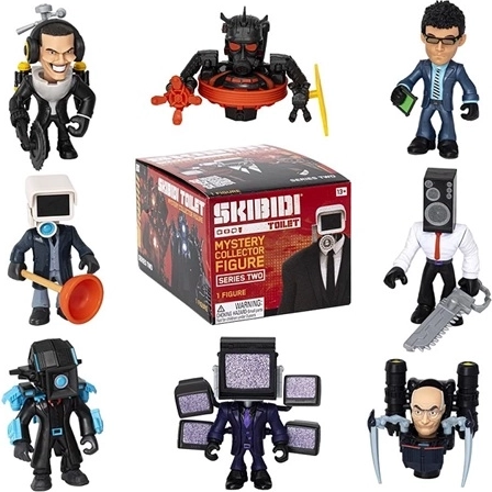 Cobi Skibidi Toilet Mystery Collectible Figure, Series 2