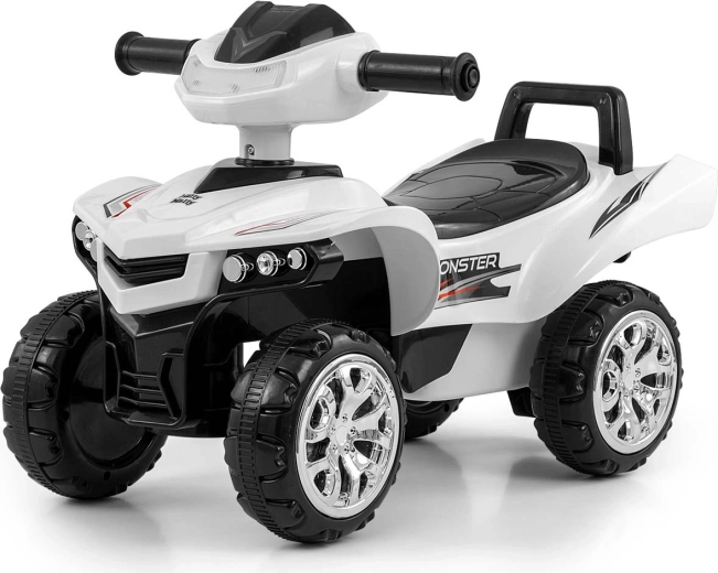 Loopfiets quad Monster wit