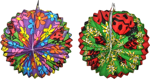 Lampion Bol Lieveheersbeestje 25 cm