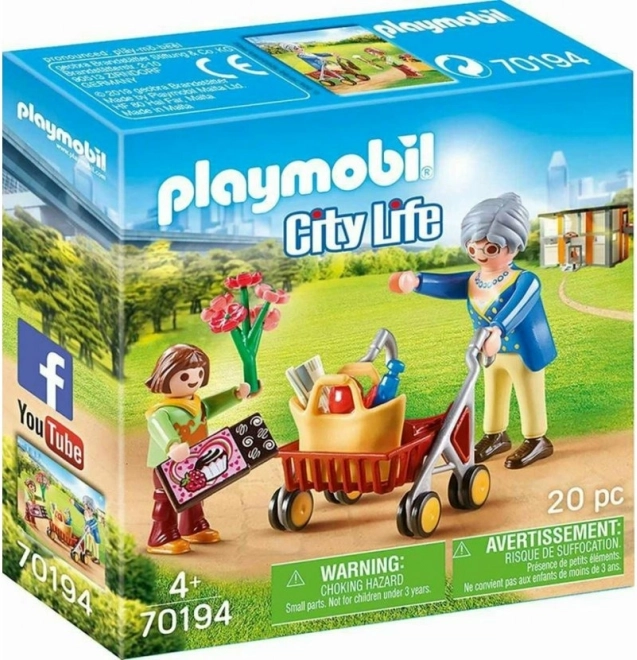 Grandma with Walker Playmobil