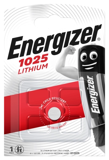 Lithium-Knopfzelle Energizer CR1025 3 V