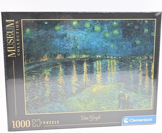 Puzzle Clementoni 1000 pièces Musée – Nuit étoilée sur le Rhône