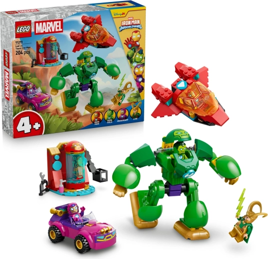 LEGO Marvel Loki gegen Iron Mans Team