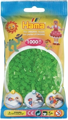 Hama Midi iron-on beads green 1000 pcs