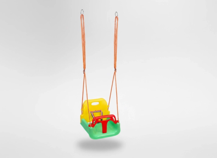 Balançoire seau pour enfant avec dossier haut 42 × 38 × 41 cm