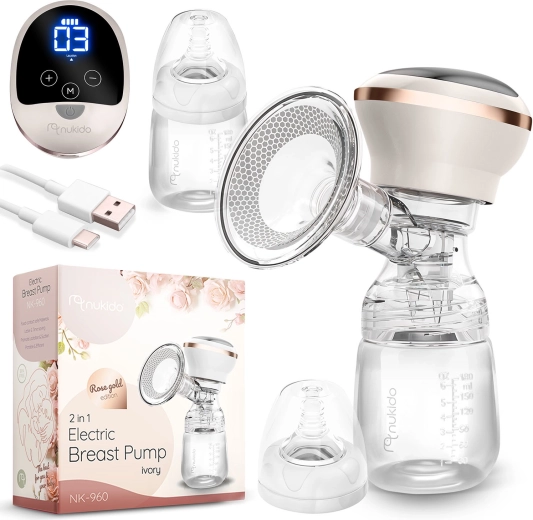 Elektrische driefasige borstkolf Nukido