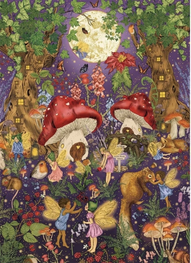 Puzzle GIBSONS The Art File : conte de fées 1000 pièces