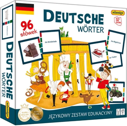 Language Learning Cards Deutsche Wörter