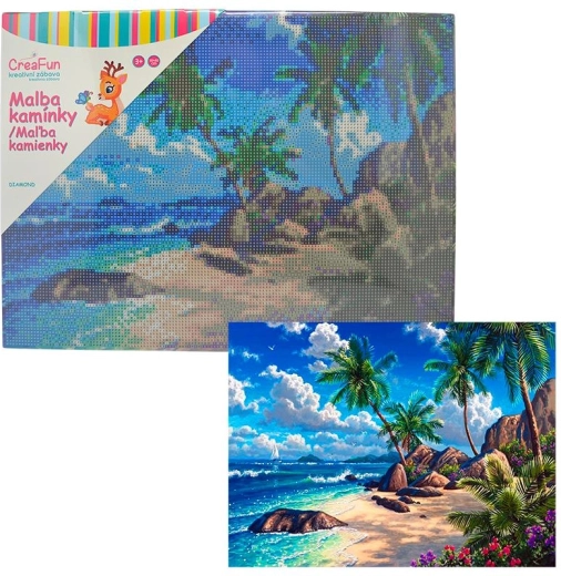 Diamantschilderen Robinson 30 × 40 cm