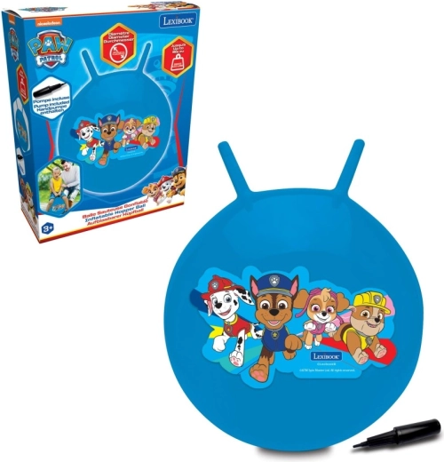 Hopper ball with handles PAW Patrol blue 45 cm by Lexibook