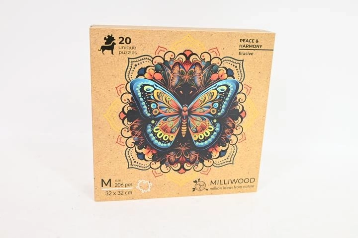 Milliwood Peace and Harmony – wooden butterfly puzzle
