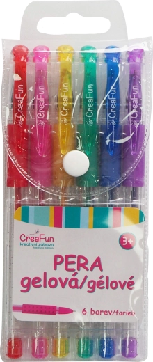 CreaFun stylos gel – set de 6 couleurs