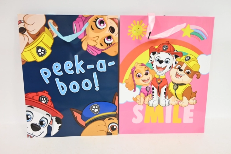 Papieren licentiecadeautas met kindermotieven 34 × 26 cm