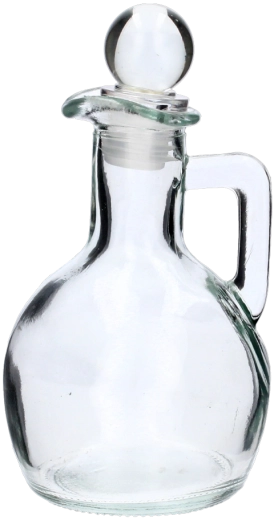 Glass bottle with handle 100 ml