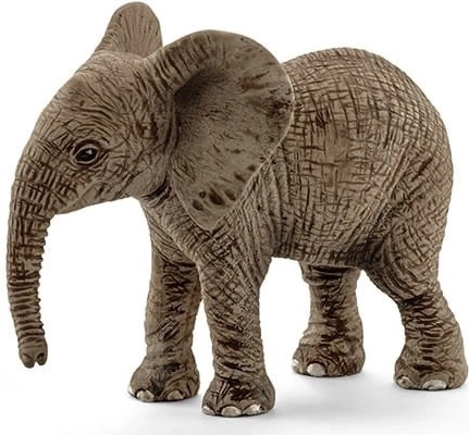 African Elephant Calf Figure WILD LIFE RED