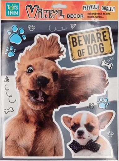 Vinyl dog stickers