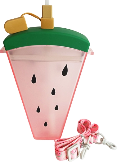 Gobelet à paille motif pastèque