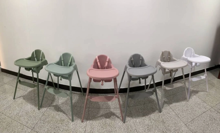 Keri White 2-in-1 Baby High Chair
