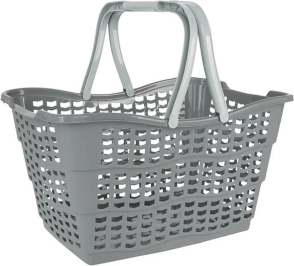 Boodschappenmand 15 l, Scandinavisch grijs
