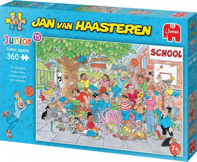 Jumbo puzzle Jan van Haasteren Junior: Class Photo 360 pieces