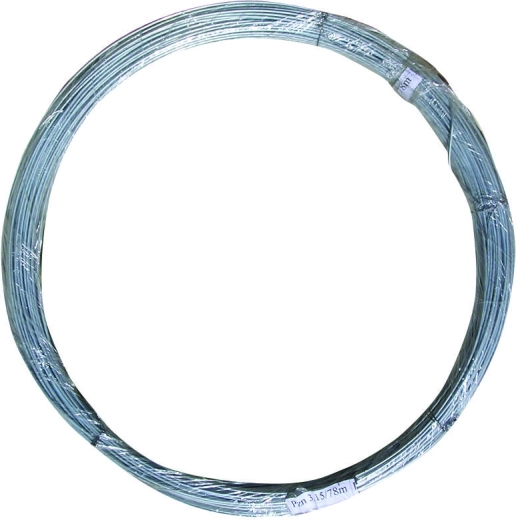 Gespannen verzinkte draad 3,15 mm, 78 m – groen