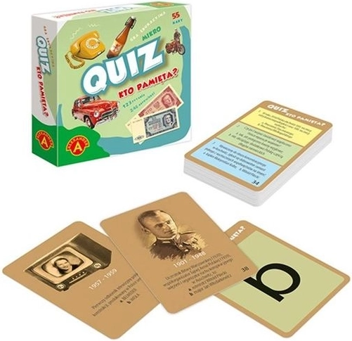 Quiz Who Remembers? pocket educational game