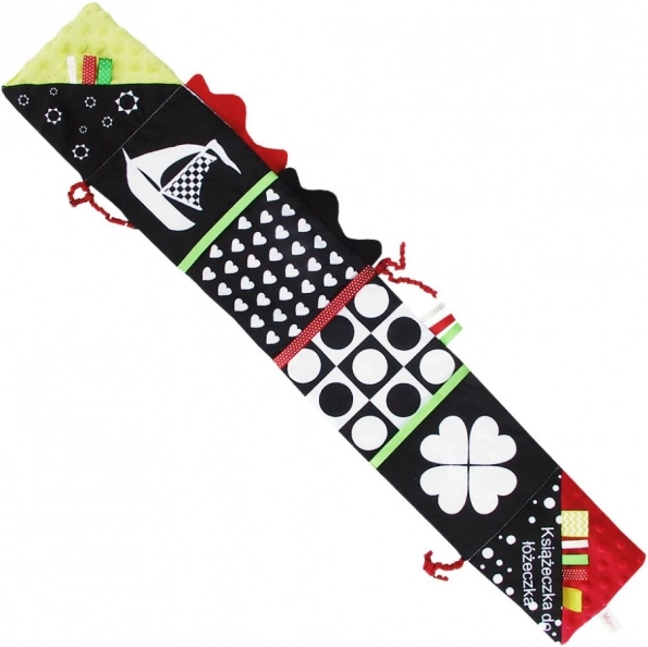 Sensory Crib Book – Soft Protective Bumper Book for Babies