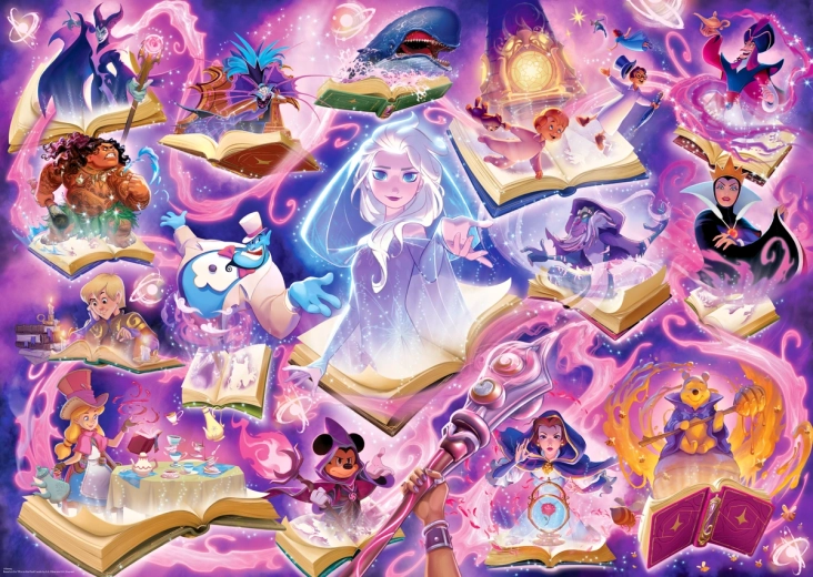 Ravensburger puzzle Disney Lorcana Glimmers of the Realm : Améthyste 1000 pièces