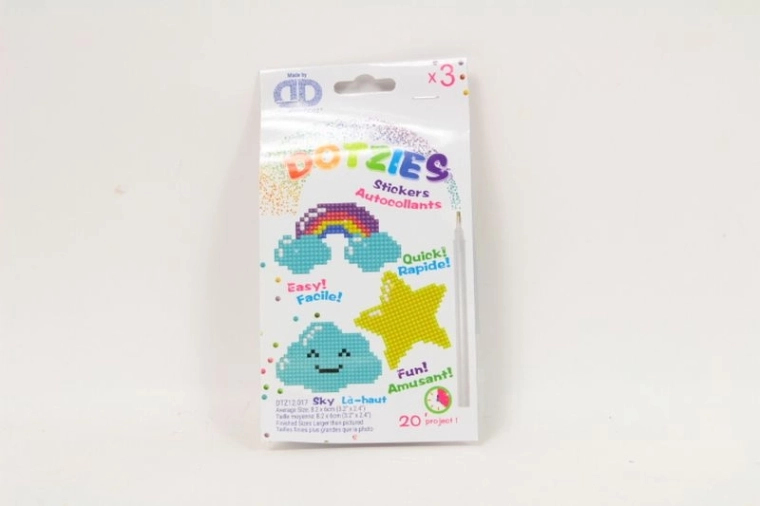 Diamond Dotz diamond painting sticker set Sky (3 pcs)