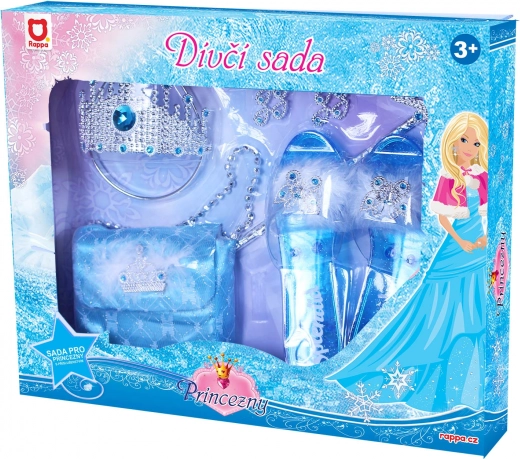 Winter Kingdom Princess Set with Handbag and Slippers