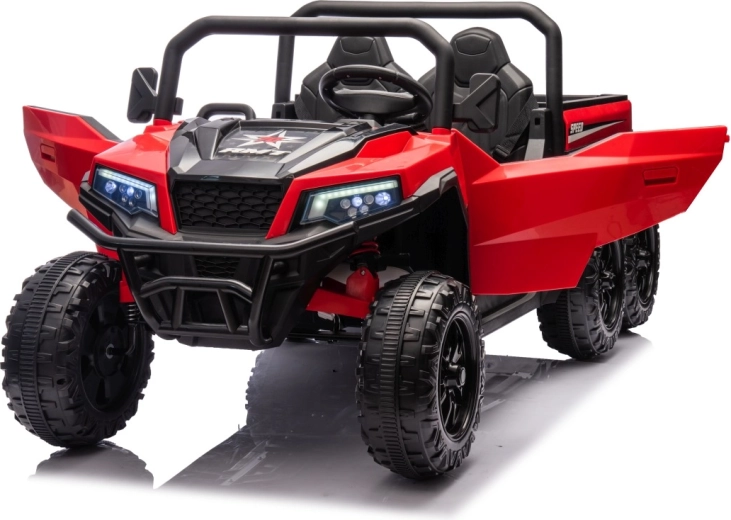 Voiture tout-terrain électrique pour enfants Farmer Truck X‑Power 24V, rouge